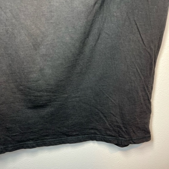Aerie Women's Classic Graphic Tshirt Gray Distressed Because I Said So Sz Medium - Picture 7 of 12